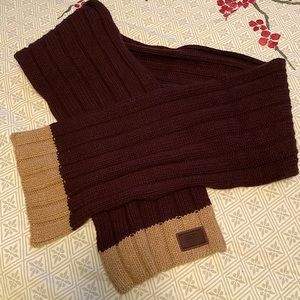COACH Brown/Tan Scarf